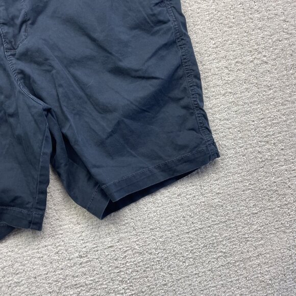 Hollister Shorts Mens Size 34 Beach Prep Chino Navy Blue Preppy Epic Flex Summer - Picture 4 of 13